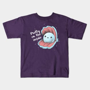 Pretty on the inside Kids T-Shirt